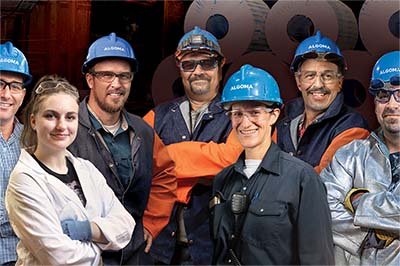 Employees at Algoma Steel