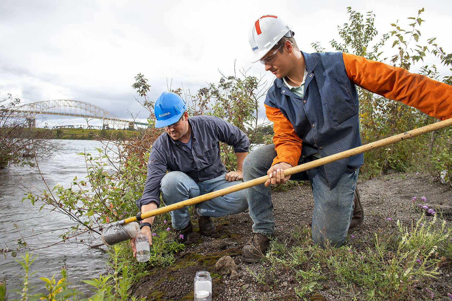 Water Sampling, Algoma Steel170 | Algoma Steel Inc.